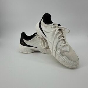 Adidas Courtjam Bounce Womens White Tennis Shoes Sneakers Size 8